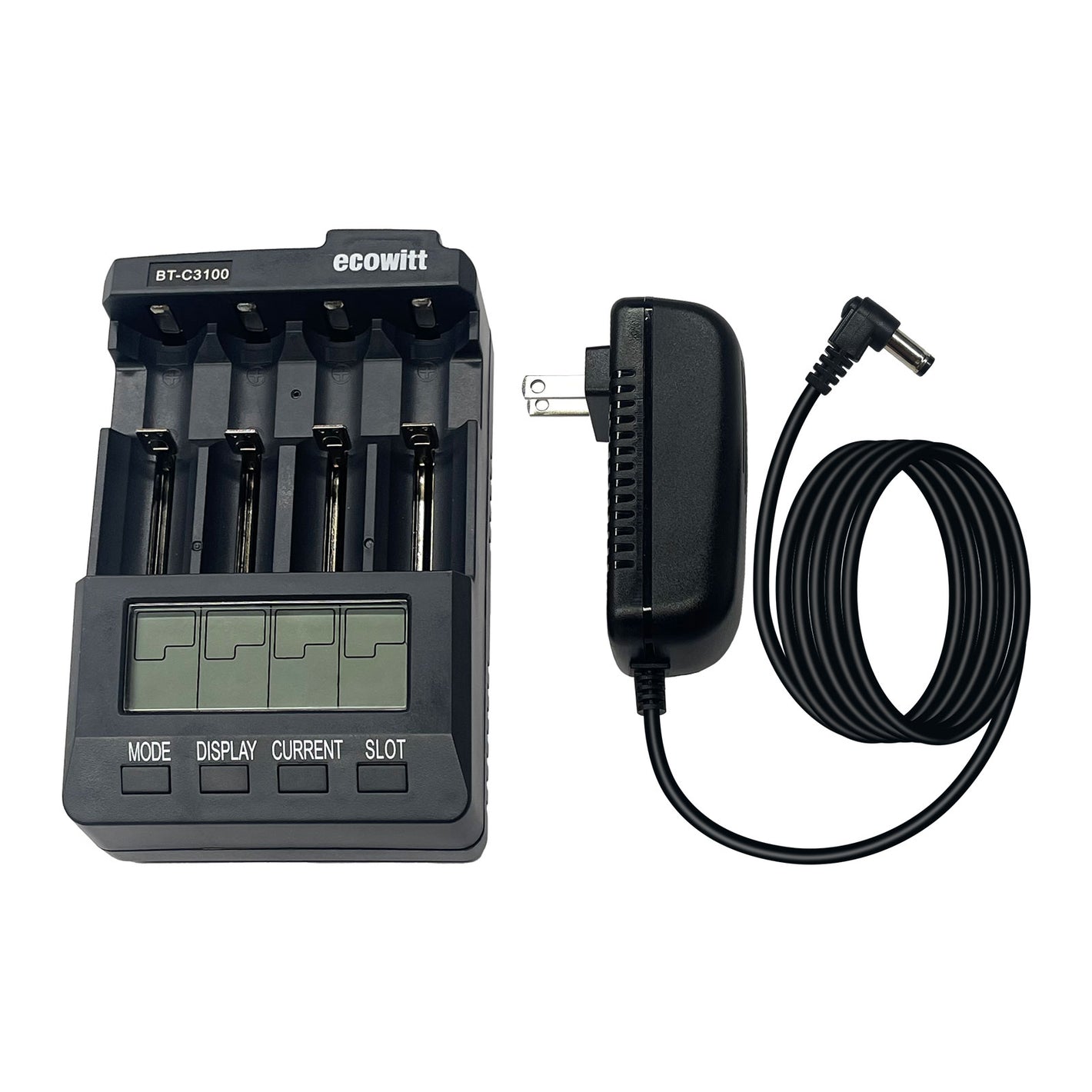 Battery Charger BT-C3100 V2.2 – For NiMH, NiCd and Li-ion (3.6V–3.7V) Rechargeable Batteries