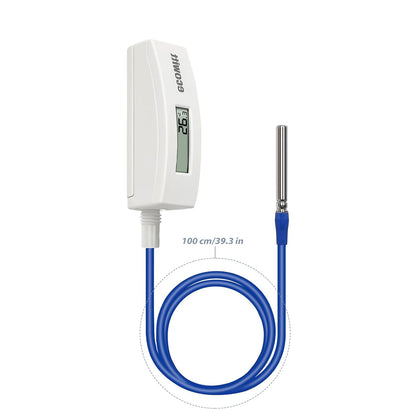 WN34D Widerstandsmessbereich-Temperatursensor mit 1 m / 5 m Silikonkabel 