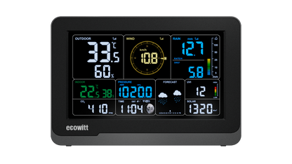 WS3910_C Wi-Fi Console, 7.5'' LCD Display with Built-in CO₂ Detector and IOT Intelligent Linkage Control
