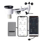 GW1101/GW1201 Gateway per stazione meteorologica Wi-Fi con array di sensori esterni 7-in-1 alimentato a energia solare. 