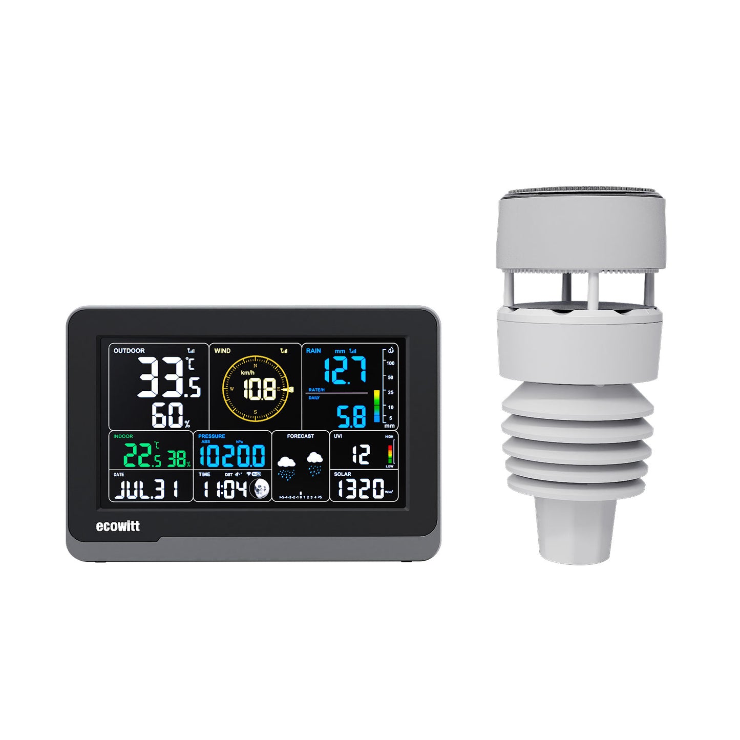 Wittboy Electronic 7-in-1 Weather Station