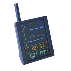 WN1700_C Wi-Fi 降雨量控制台，配有4.9英寸彩色LCD显示屏