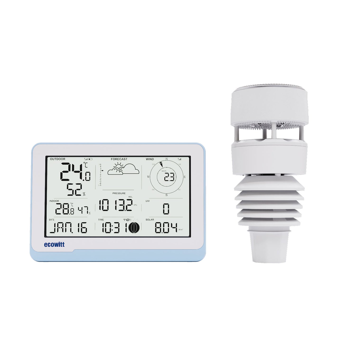Wittboy Electronic 7-in-1 Weather Station