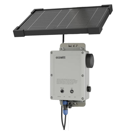 Ecowitt WS6210_C 4G & Wi-Fi Weather Station Mobile Gateway with Solar Panel