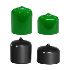 1 Pair Rubber Cap Covers for Ecowitt WH51/WH52 soil sensor, Protect LED Indicator and Battery Cap