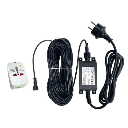 Extension Cord and DC 12V/1A Power Adapter for WS80/WS90
