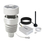 Ecowitt GW3001/GW3011 Wittboy Stazione Meteo, Hub IoT Wi-Fi con Memoria di Archiviazione su Scheda SD, Sensore di Pioggia Tattile Antivibrazione Solare Esterno 7-in-1, Include Spuntoni per Uccelli