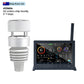Wittboy Pro HP2564 Wi-Fi Weather Station, 7'' TFT Full-colour Touch Button Display with 7-in-1 Outdoor Solar Powered Anti-vibration Haptic Rainfall Sensor