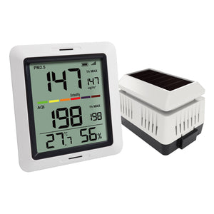 Monitor de calidad del aire WH0290, sensor PM2.5 WH41 y pantalla LCD digital 