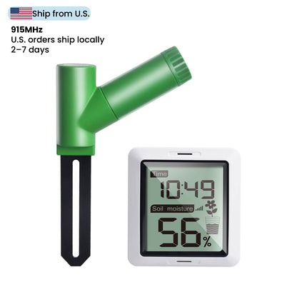 WH0291 Soil Moisture Tester Soil Moisture, WH51 Sensor and Digital LCD Display