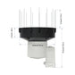 Ecowitt WH40H Wireless Self-Emptying Rain Gauge with 3.5cm Enhanced Rain Funnel Design