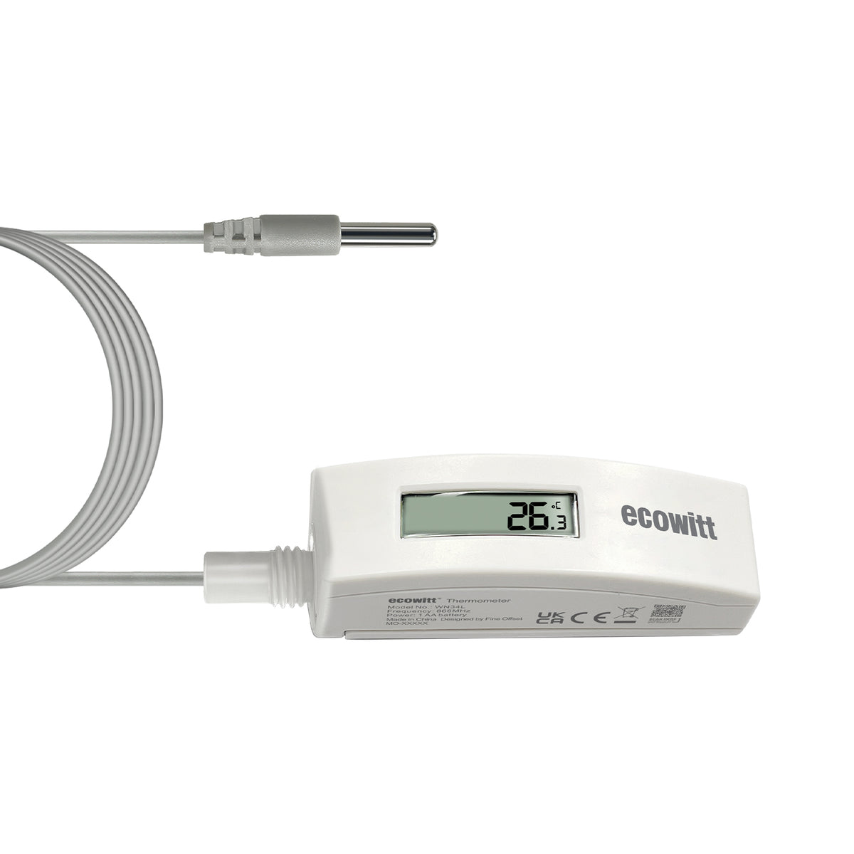 Pvc Temperature Sensor WN34L Temperature Sensor with 3M PVC Cable