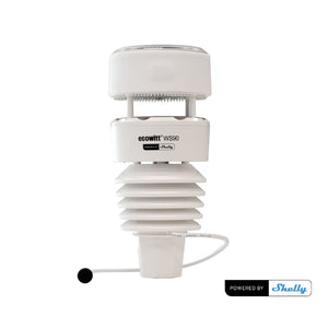 Ecowitt WS90 7-in-1 Weather Station Powered by Shelly