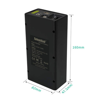 TalentCell 12/24V Lithium ion Battery Pack - Ecowitt