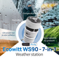 ecowitt WS90 7-in-1 Wetterstation Powered by Shelly