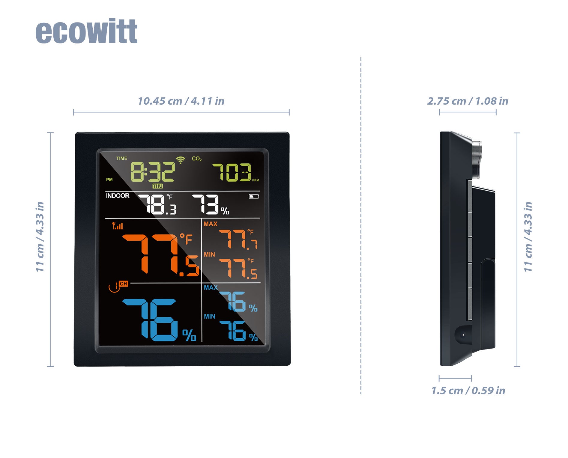 WN1821 IOT Wi-Fi Weather Station, 4.9