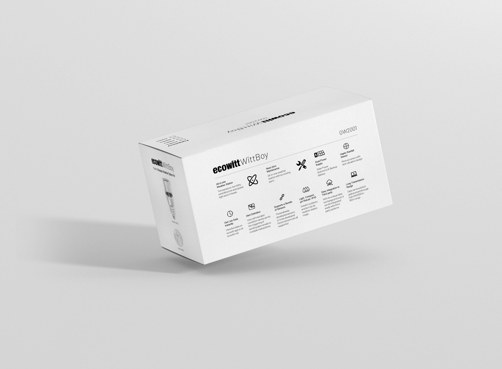 ecowitt WittBoy new 7in1 weather station Ecowitt