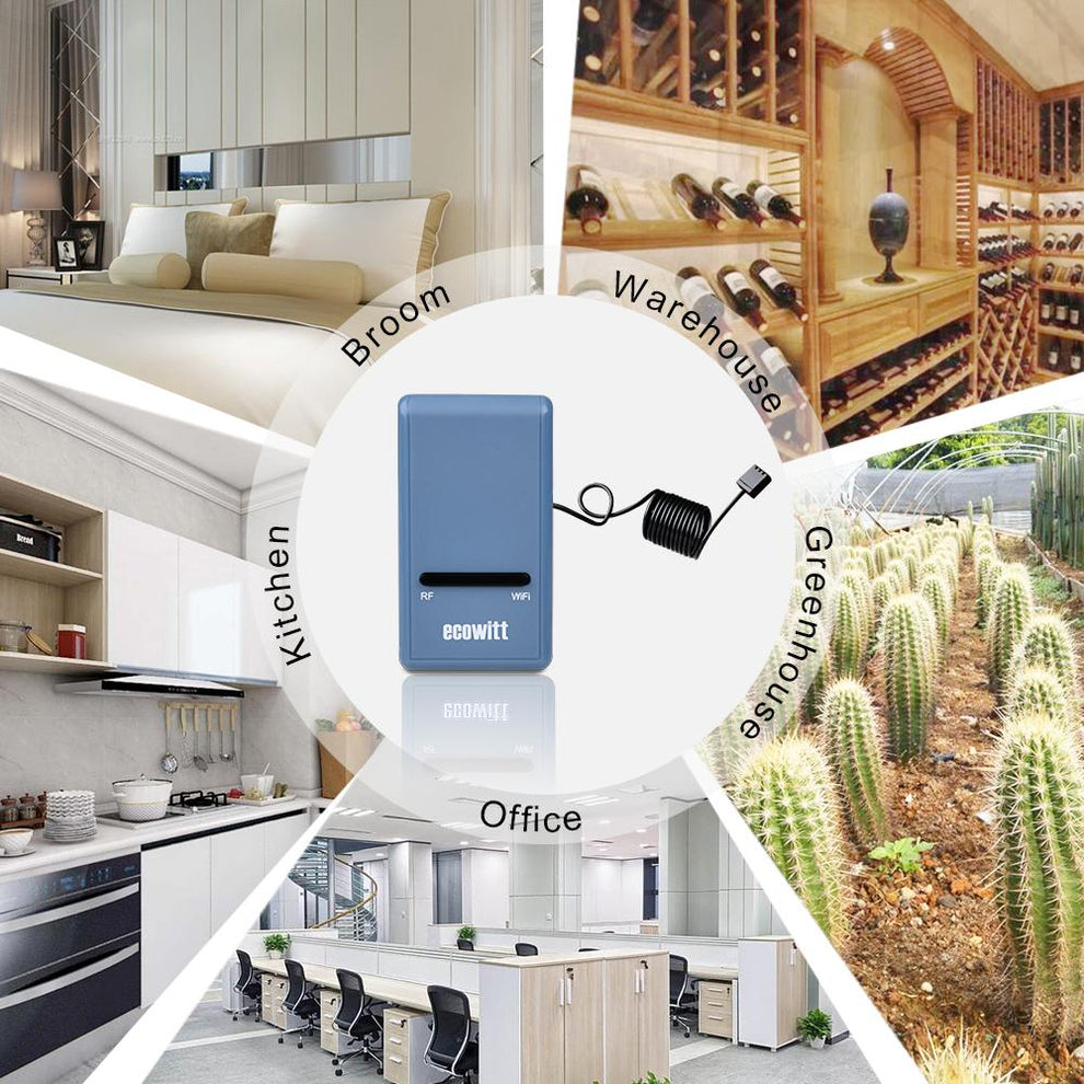 GW1100 Wi-Fi Gateway with Built-in Temperature/Humidity/Barometric